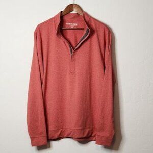 Matte Grey Men's 1/2 Zip Pullover Size Large